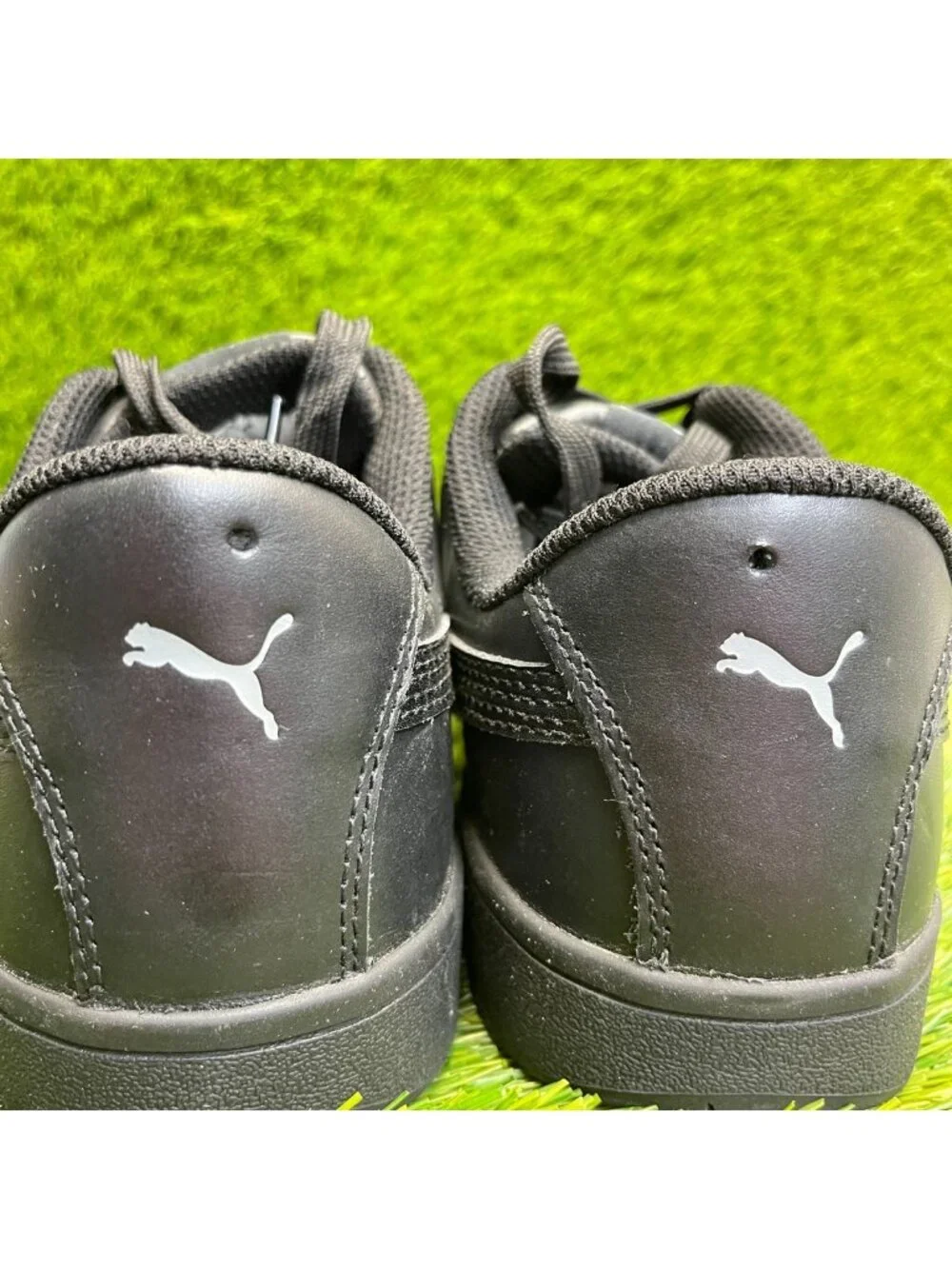 Puma Iconic Womens Size 9 Black Safety Composite Toe Work Shoes Sneakers